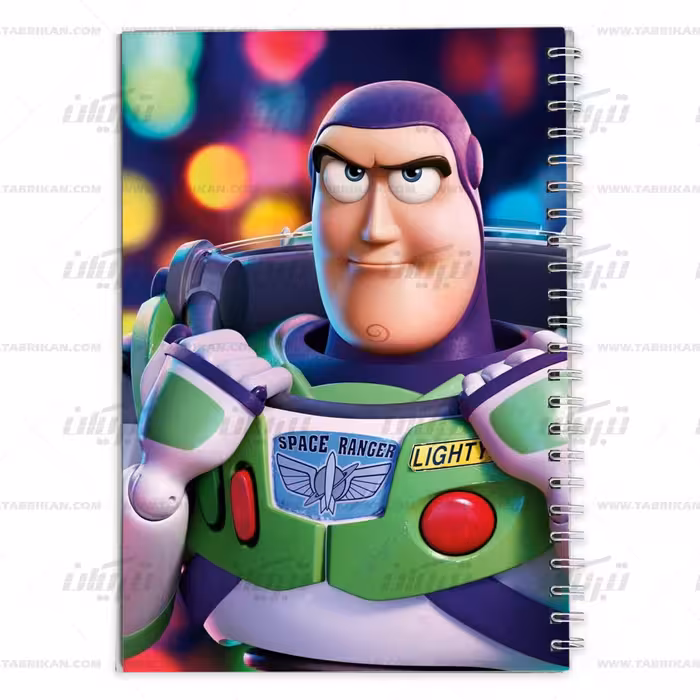 دفتر مشق کارتون داستان اسباب بازی ها