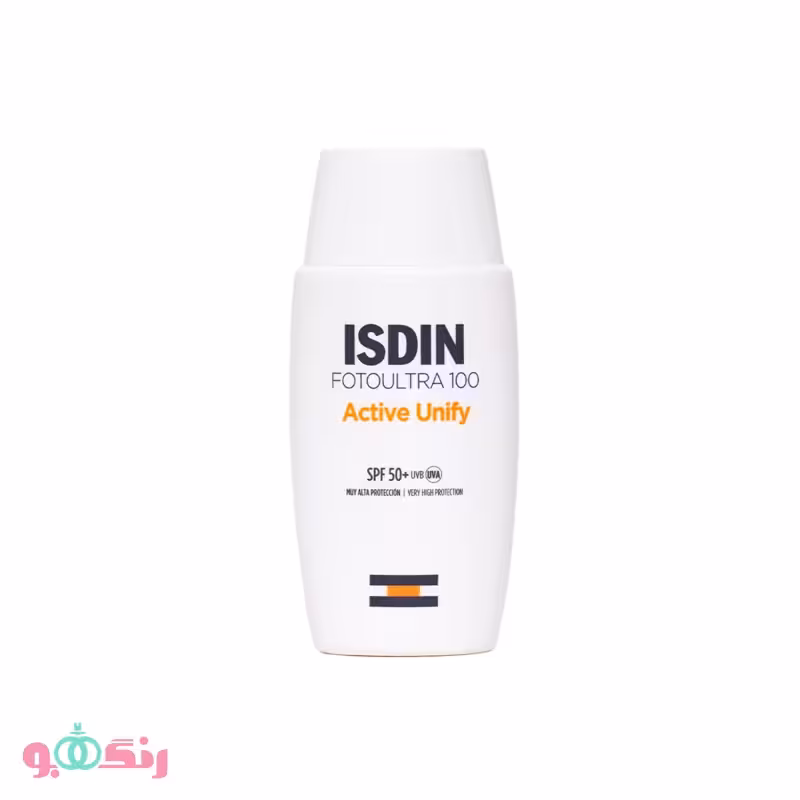 فلوئید ضد آفتاب بی رنگ ایزدین ISDIN مدل FotoUltra 100 Active Unify