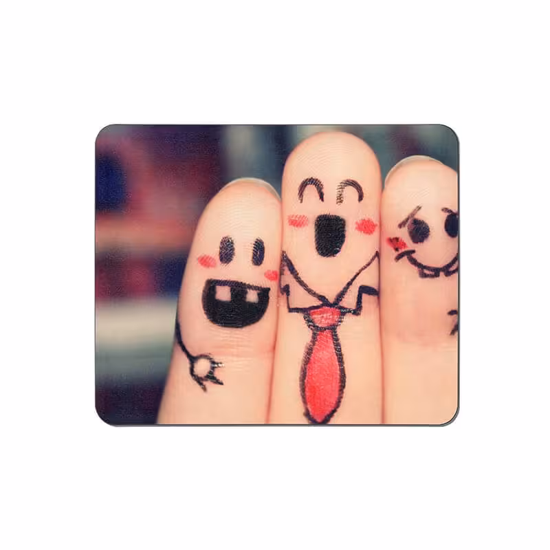 خرید و قیمت ماوس پد طرح انگشت بامزه کد 3652