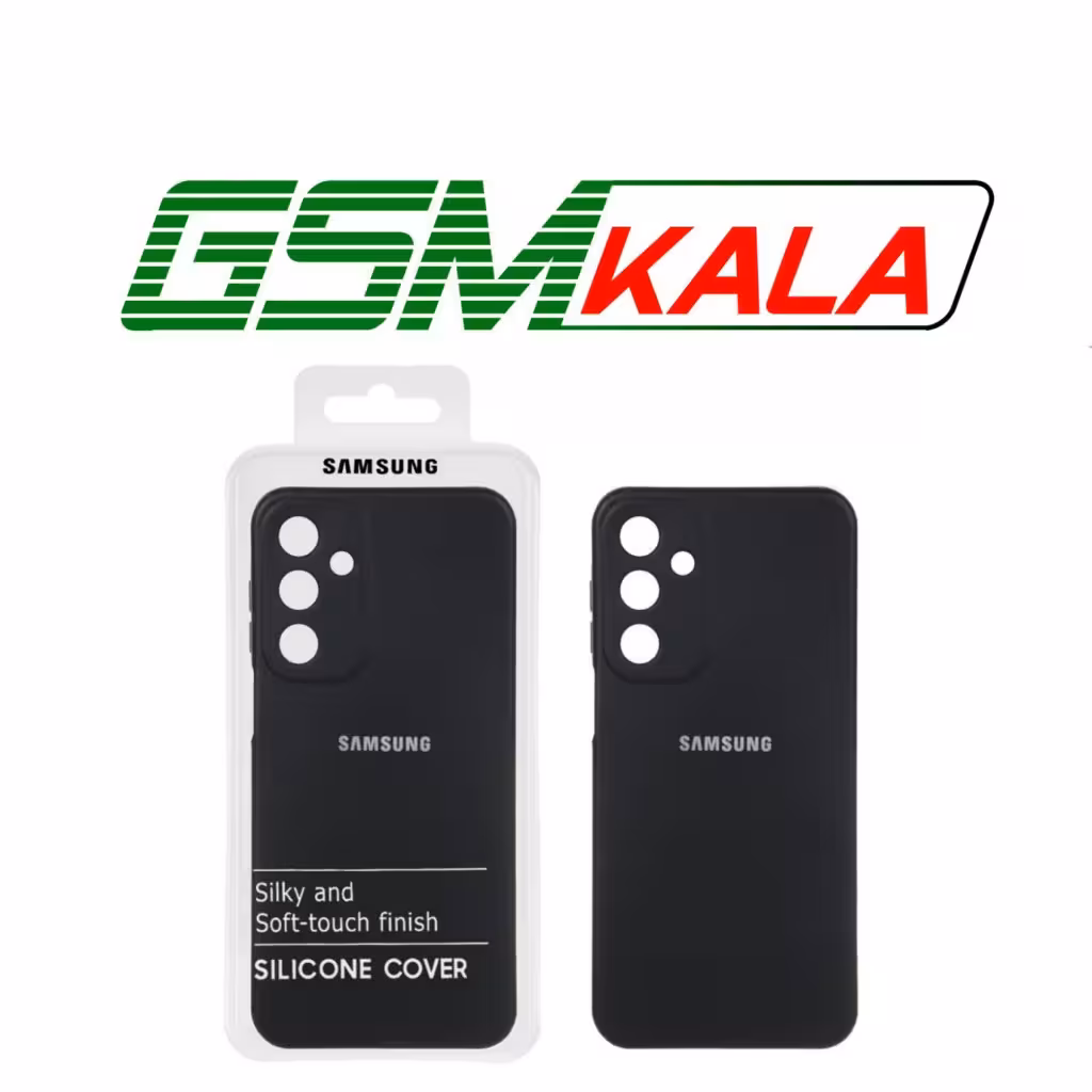 قاب نیو سیلیکون محافظ لنزدار Samsung Galaxy A16 - RFF - مشکی