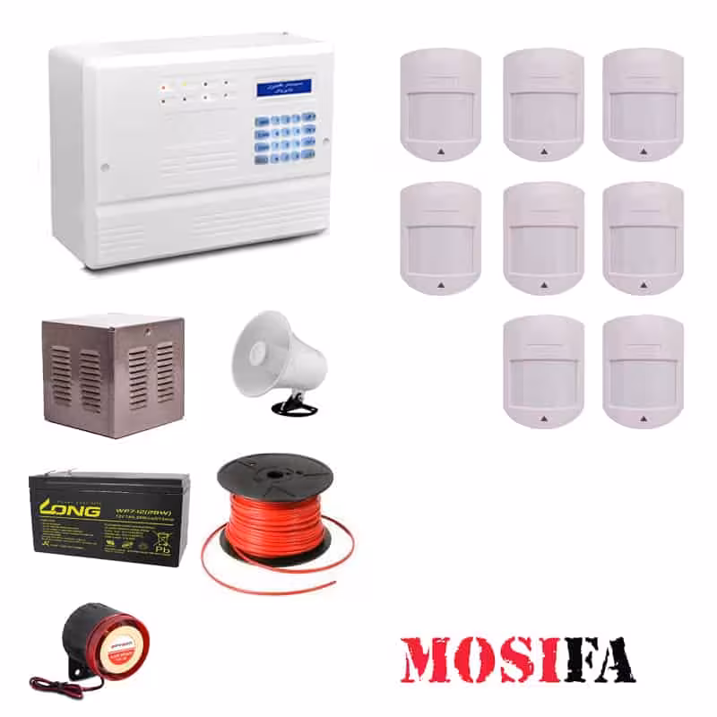 پکیج دزدگیر اماکن فایروال F10 مدل H8