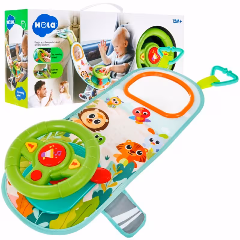 فرمان آویز پشت صندلی ماشین هولا تويز Hola Toys مدل E993