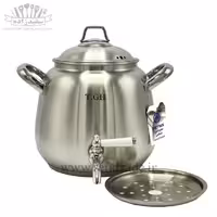 کتری شیردار کف چدن قیطاسی بیستون 3.5 لیتری 4004