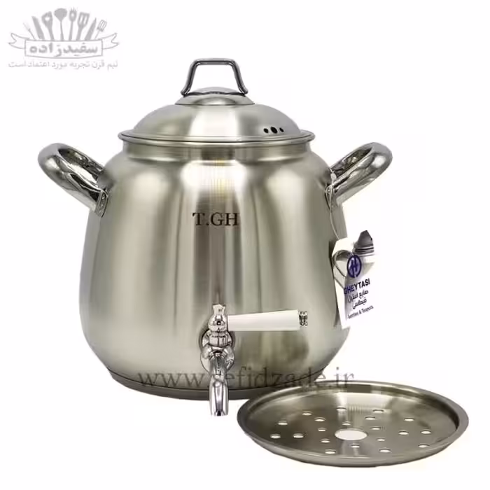 کتری شیردار کف چدن قیطاسی بیستون 3.5 لیتری 4004