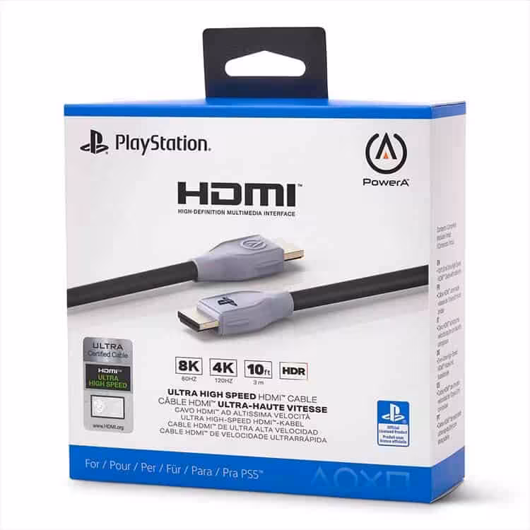PowerA Ultra High Speed HDMI Cable for PlayStation