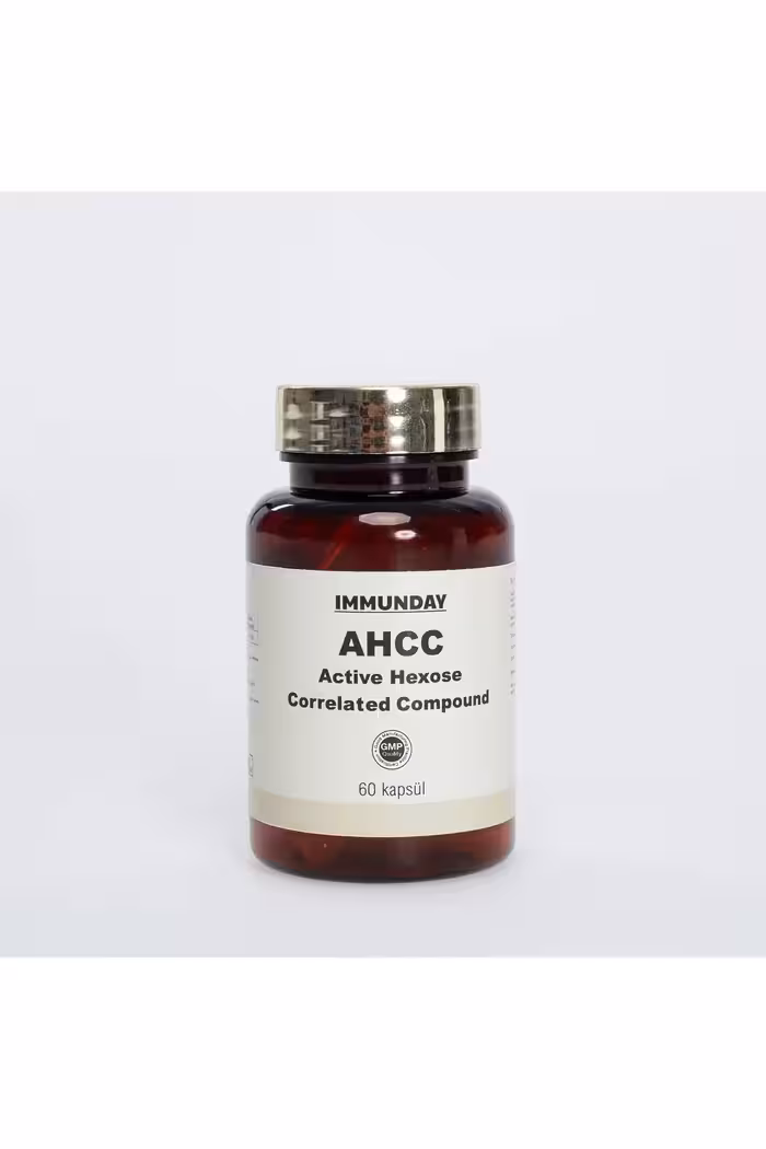 AHCC حاوی قارچ شییتاکه 60 کپسول 500 میلی‌گرم - 9405