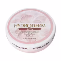 کرم مرطوب کننده دست و صورت کاسه ای مدل ساتین هیدرودرم 75 میلی لیتر Hydroderm