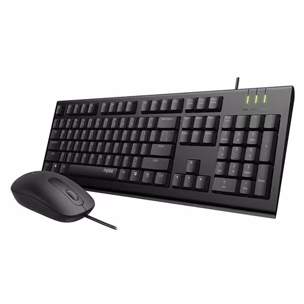 کیبورد و ماوس باسیم رپو مدل X120Pro