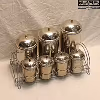 پاسماوری مسی 7 بانکه آبکاری کروم مدل پله