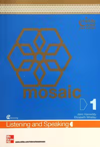 Mosaic 1 Listening Speaking (gold)