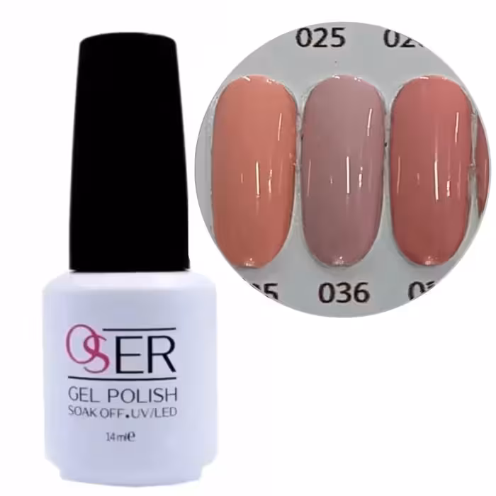 لاک ژل ناخن اوسر شماره 036 OSER GEL PULISH