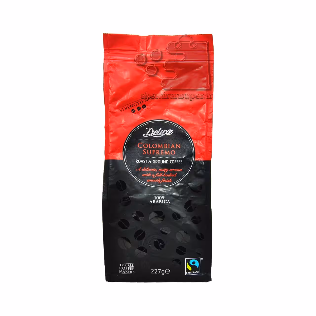 پودر قهوه کلمبیا سوپریمو 220 گرم دلوکس - deluxe