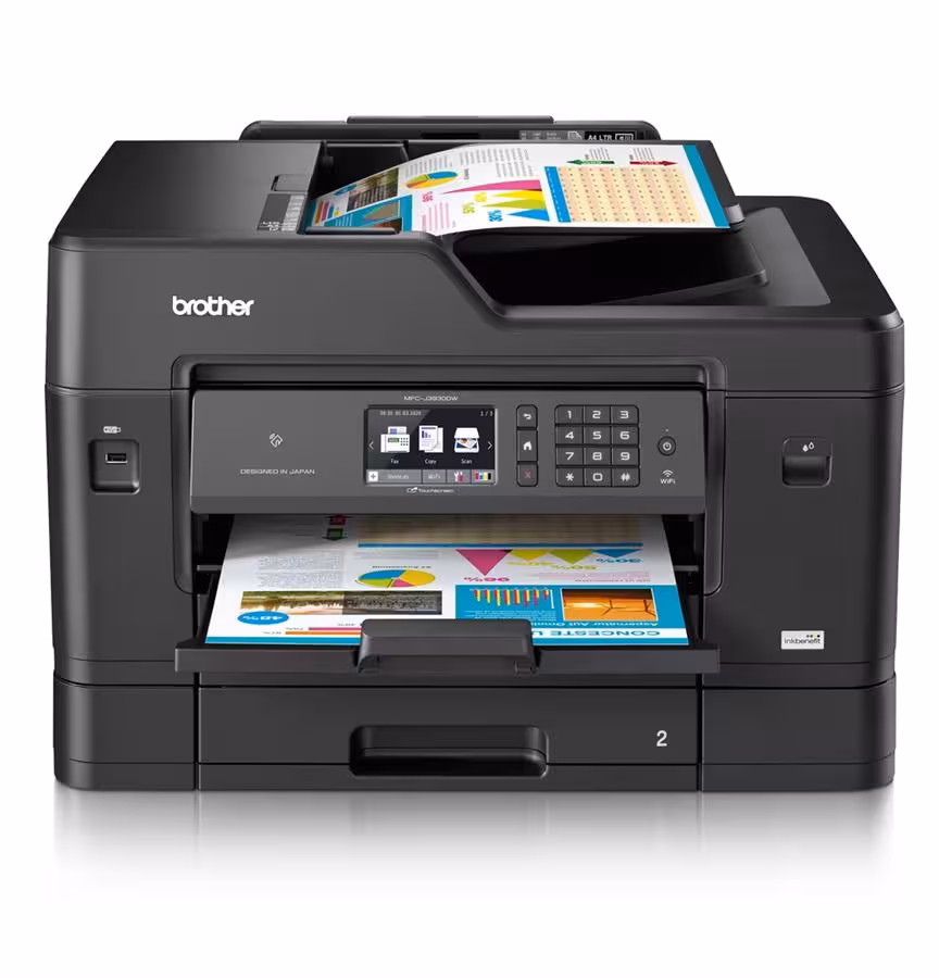 پرینتر رنگی چهار کاره برادر مدل جی 3930 دی دبلیو