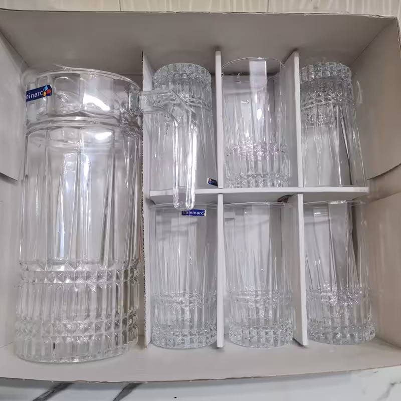 پارچ لیوان بلور اعلا | amazonchi