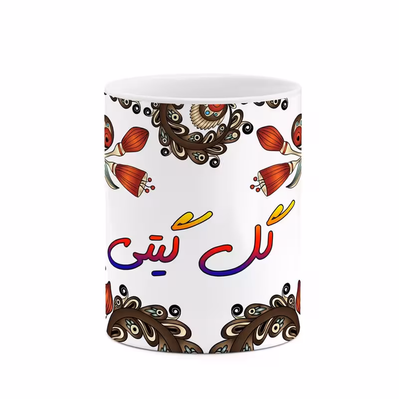 خرید ماگ-لیوان    اسم گل گیتی  سنتی گل و بته کد mgh46725