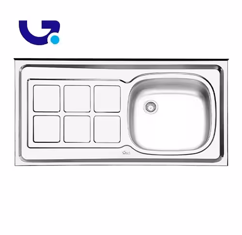 سینک ظرفشویی توکار ایلیا استیل مدل 131