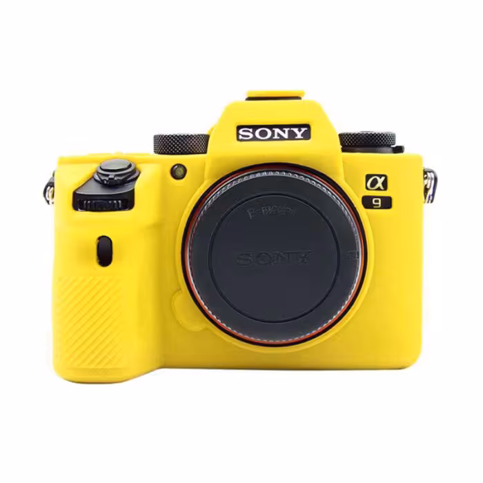 کاور دوربین سیلیکونی زرد Sony A9/A7 III/A7R III Silicone Yellow
