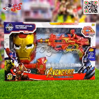 تفنگ و شمشیر موزیکال ایرونمن اسباب بازی 6689A