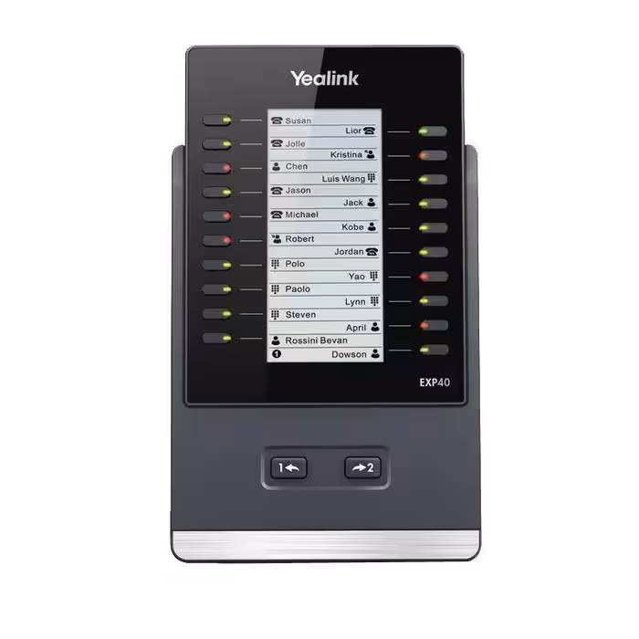 ماژول افزایش ظرفیت تلفن تحت شبکه یالینک مدل EXP40