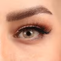 لنز رنگی فصلی بیوتی 500 ساعته، شماره 26 مدل AQXA220 عسلی روشن BEAUTY COLORED CONTACT LENS NUMBER 26 AQXQ220