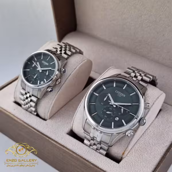 ساعت مچی سیتیزن فلزی ست سه موتوره کرنوگراف جدید CT203