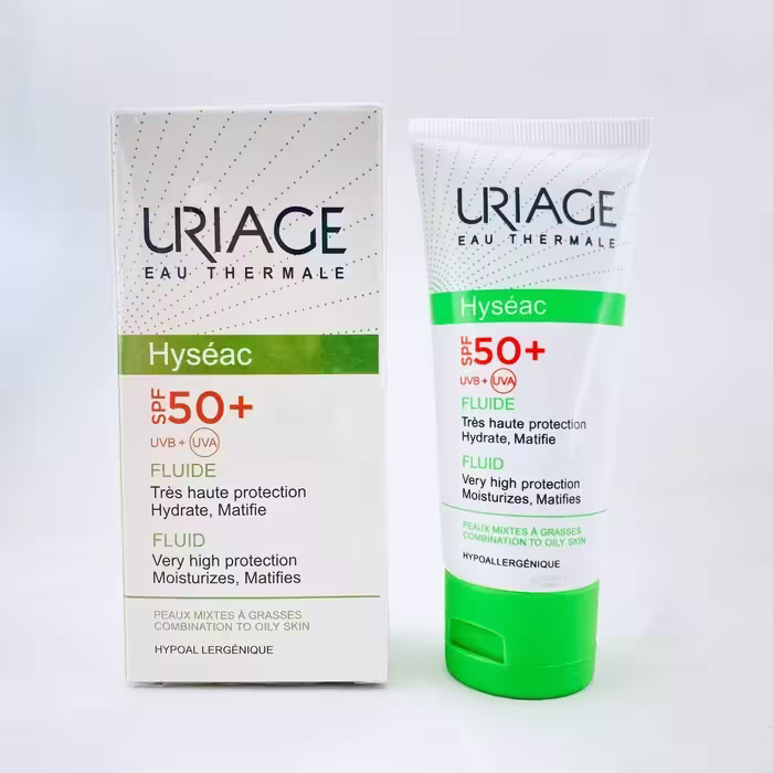 فلوئید ضد آفتاب رنگ طبیعی SPF 50 کرم ضد آفتاب رنگی