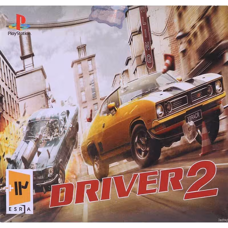 بازی Driver 2 لوح زرین مناسب برای PS1