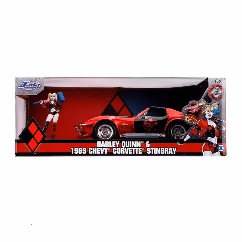 ماکت شورلت کوروت 1969 با فیگور فلزی برند جادا