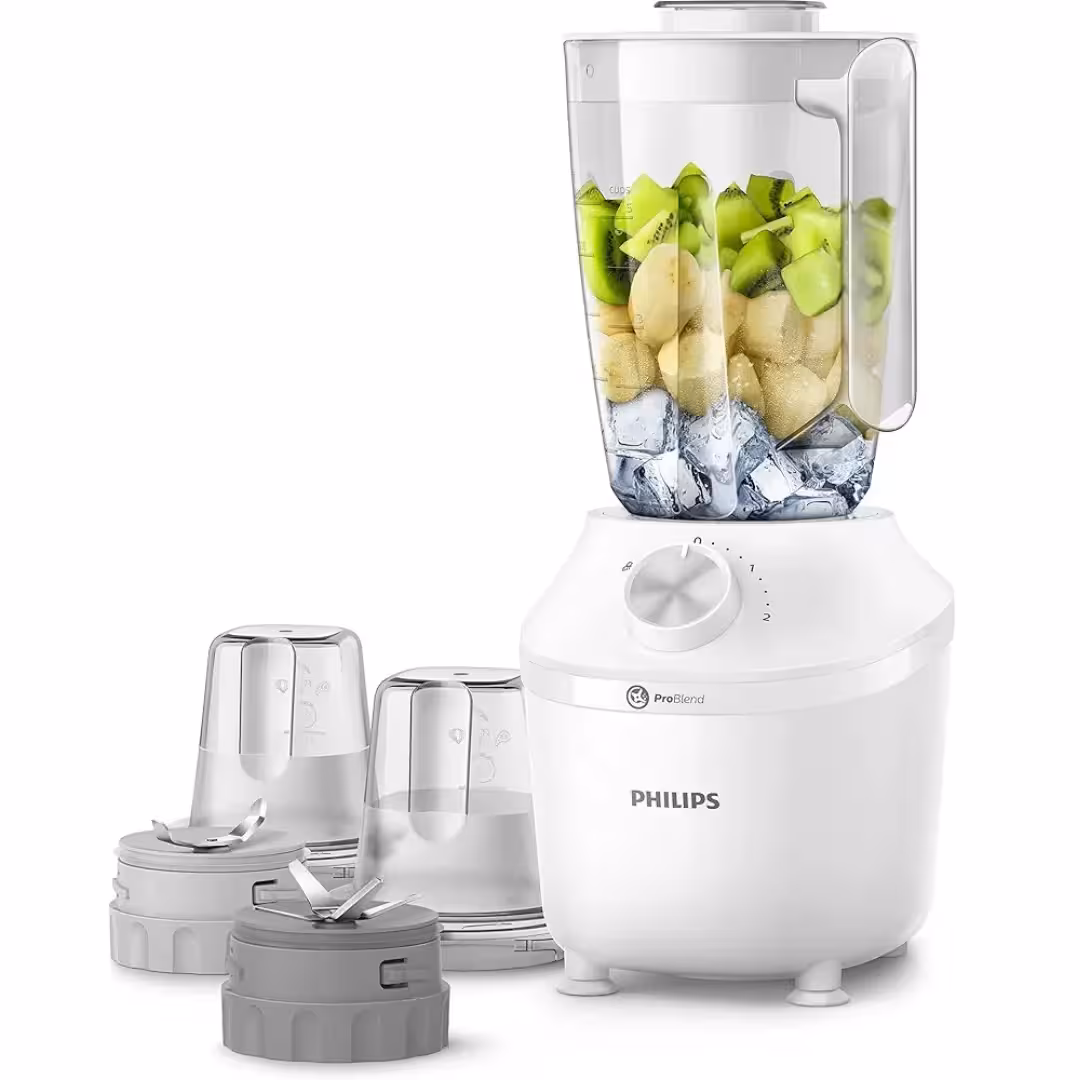 خرید مخلوط‌کن فیلیپس HR2191/30 | قدرت 600 وات و فناوری ProBlend