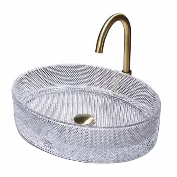 کاسه روشویی کریستالی وارداتی کد GL 38