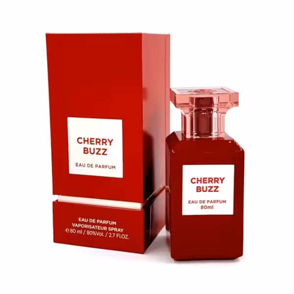 ادکلن فراگرنس ورد مدل چری بازCHERRY BUZZ رایحه تام فورد الکتریک چری