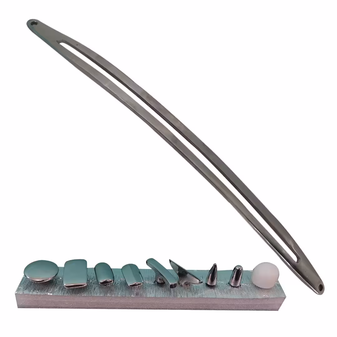 کمان صافکاری 9 سر حرفه ای نقره ای مدل NEW-KA86-PDR