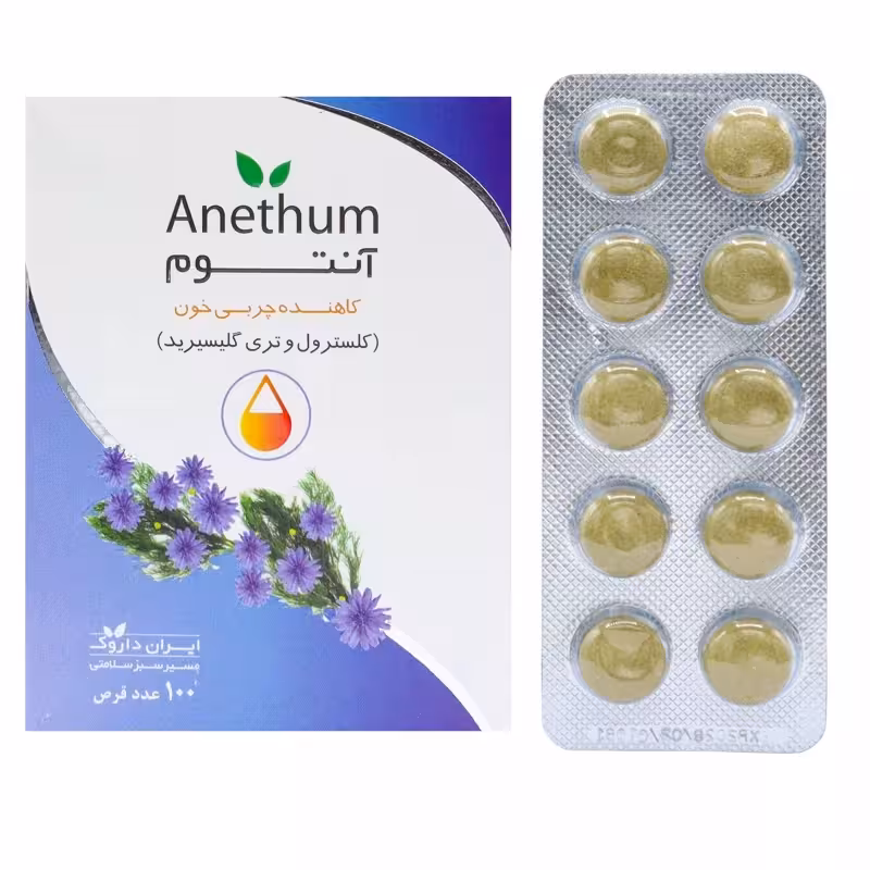 آنتوم ، بهبود چربی خون و پیشگیری از گرفتگی عروق