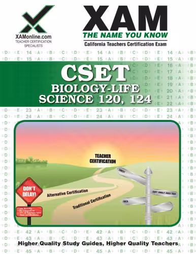 خرید و دانلود نسخه کامل کتاب CSET Biology-Life Science 120, 124 (XAM CSET)