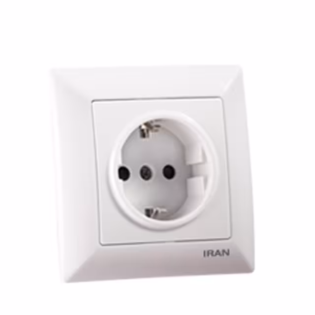 پریز برق ارتدار ایران الکتریک مدل الیزه