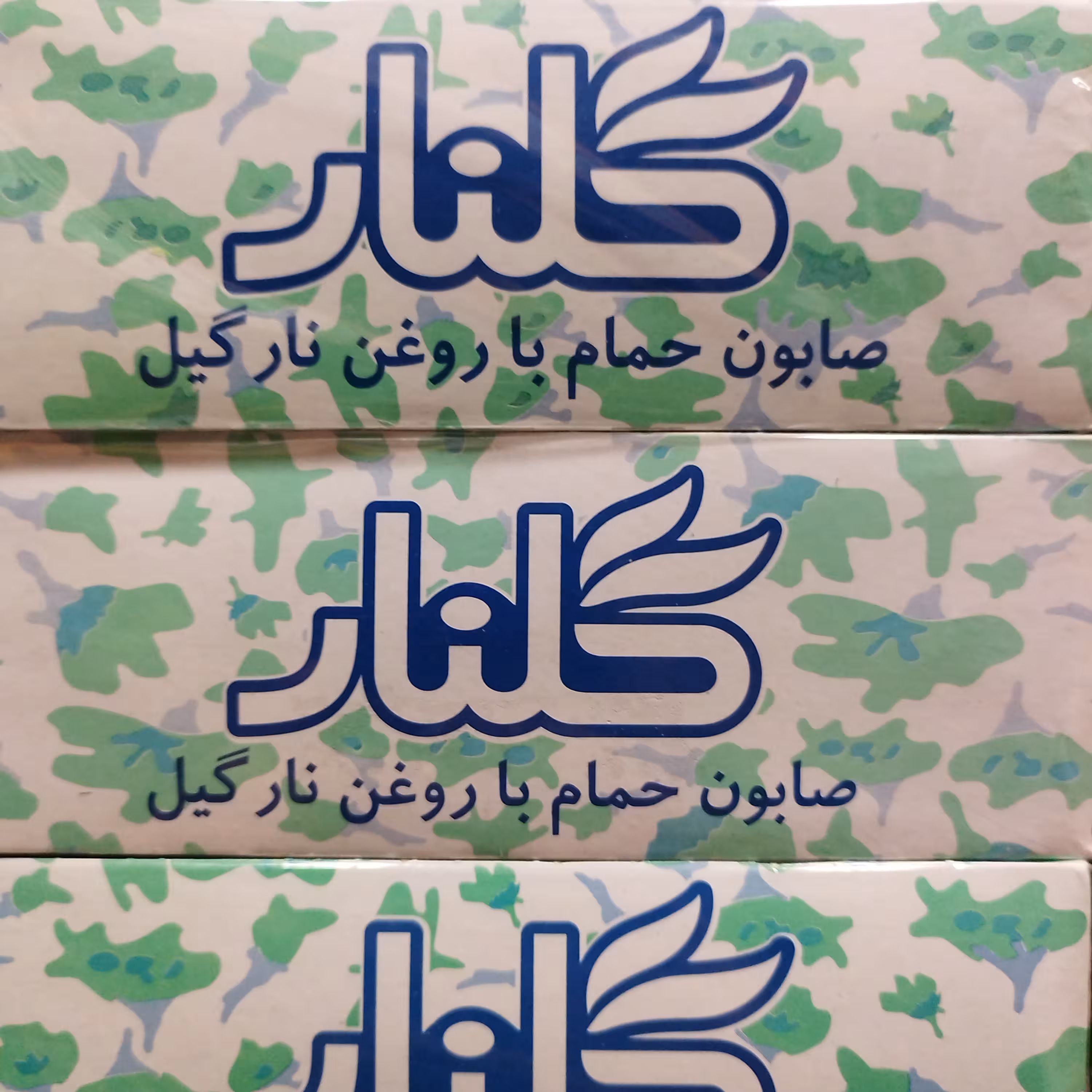 صابون گلنار 6 عددی سبز