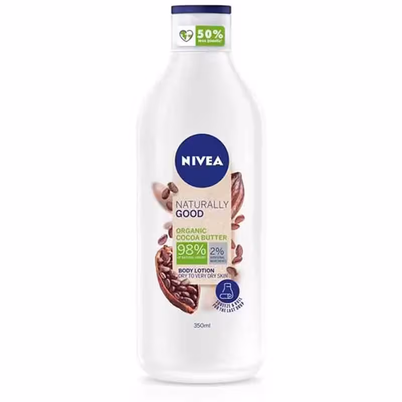 لوسیون بدن کاکائو سری Naturally good مدل CoCoa Butter نیوا 350 میل