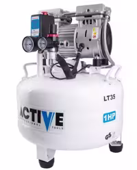 کمپرسور باد مدل AC-1335SP اکتیو (0.75 اسب بخار،دو سیلندر،35 لیتری)