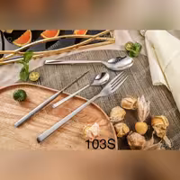 سرویس قاشق چنگال 160 پارچه برگامو مدل 103s