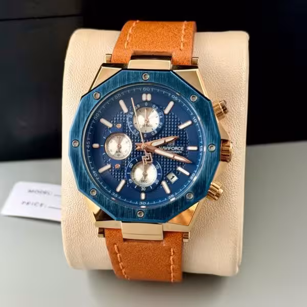 ساعت اورجینال مردانه عقربه ای نیویفورس مدل NAVIFORCE NF 8028 -A