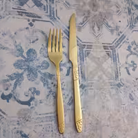 کارد و چنگال میوه کابان مدل 108mw