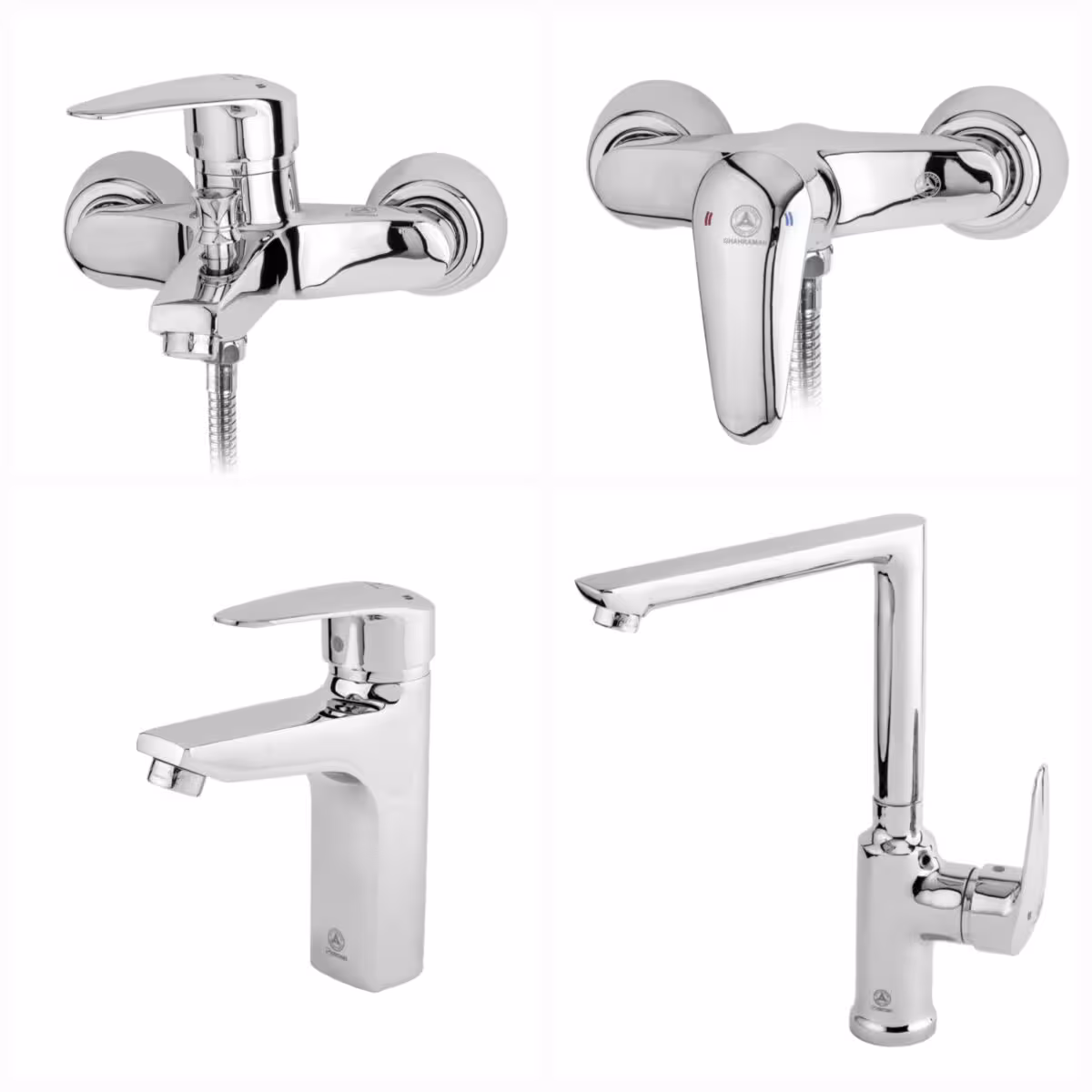 ست شیرآلات چهارتکه قهرمان مدل آرمال