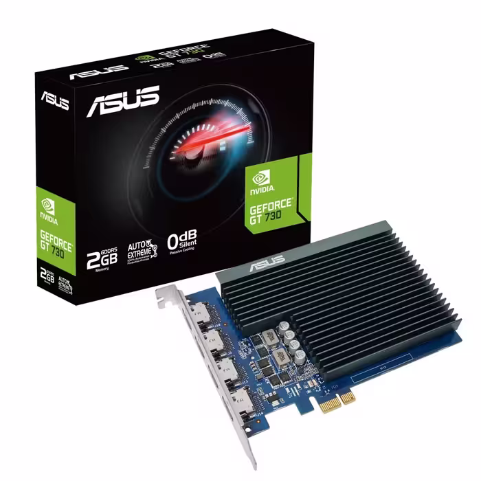 کارت گرافیک ایسوس GT 730 SL 2G D5 4 HDMI