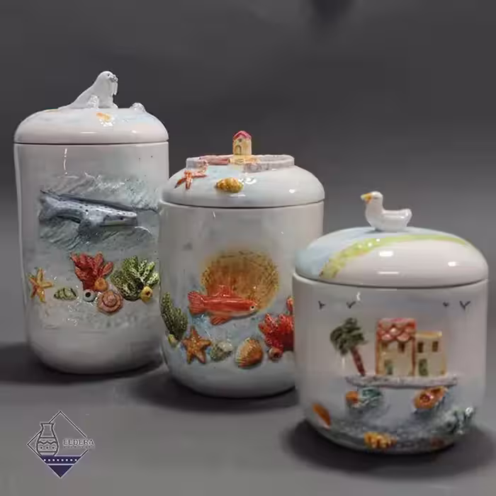 پاسماوری طبیعت طرح دریا یک