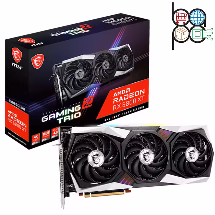 کارت گرافیک MSI مدل RX 6800 XT GAMING Z TRIO 16G