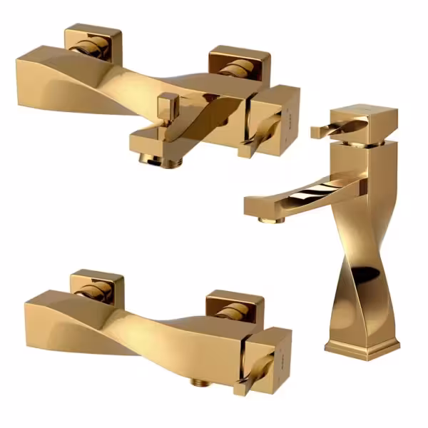 ست سه تیکه شیرآلات کسری مدل فیلادلفیا