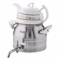 کتری قوری قیطاسی 3 لیتری مدل 7350 کف چدن