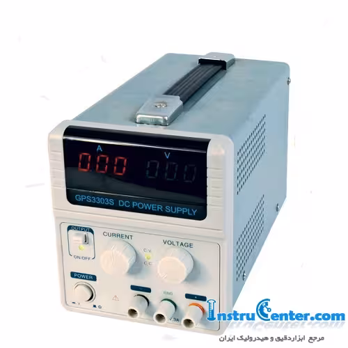 منبع تغذیه دیجیتال رو میزی ساخت کمپانی GPS انگلیس مدلGPS-3020S
