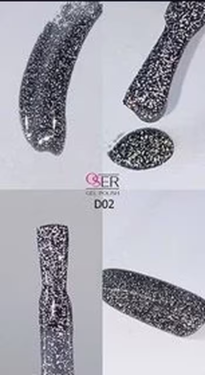 لاک ژل ناخن مدل دیسکو ژل کد OSER D02