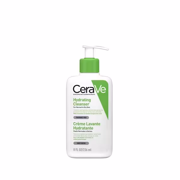 ژل شستشوی صورت سراوی پوست نرمال و خشک حجم 236 میل Cerave Hydrating
